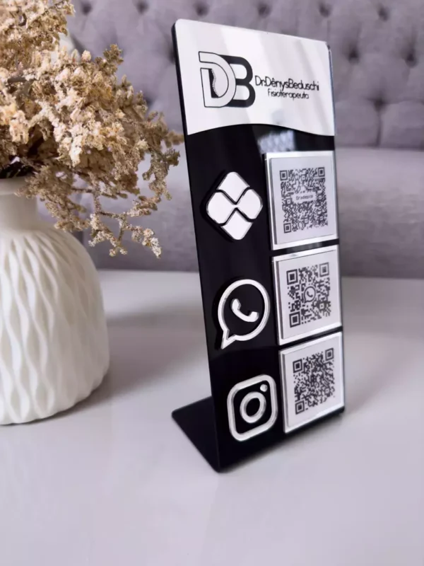 Display 3 QR Code Linha Linha Vértice - Imagem 12