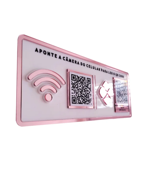 Display 2 QR Code Linha Luminaris - Imagem 3
