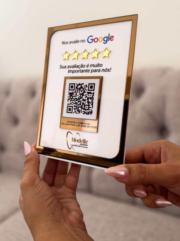 Display 1 QR Code Google Linha Lumière - Imagem 3