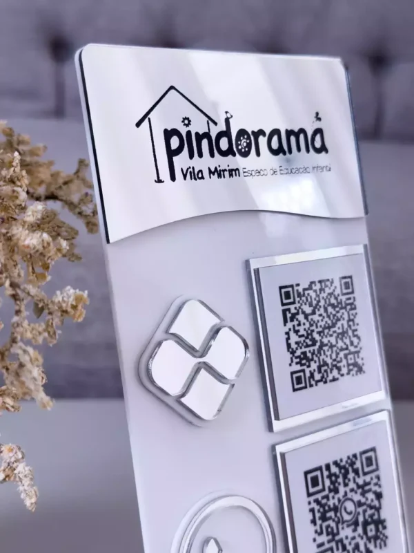 Display 3 QR Code Linha Linha Vértice - Imagem 5