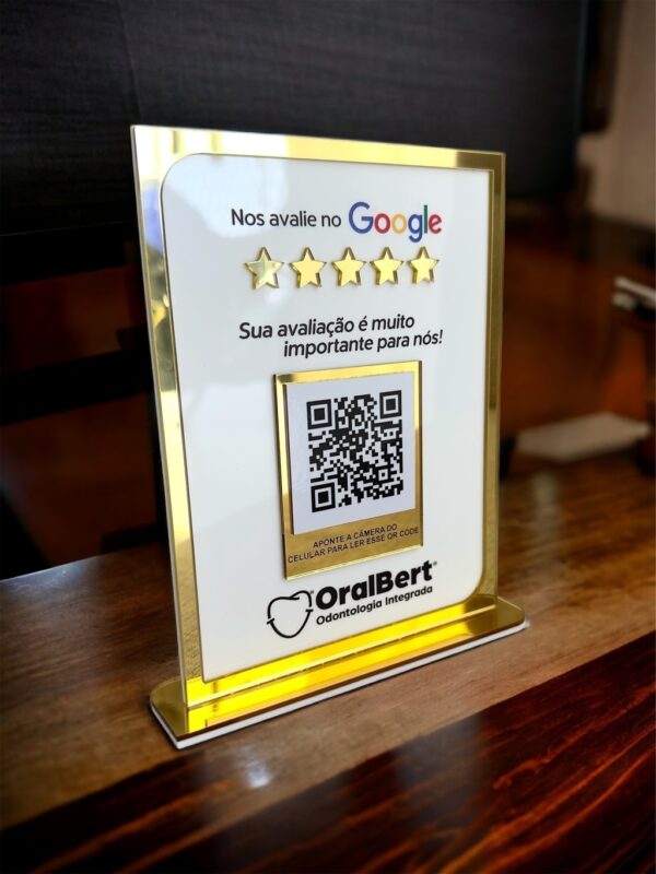 Display 1 QR Code Google Linha Lumière - Imagem 4