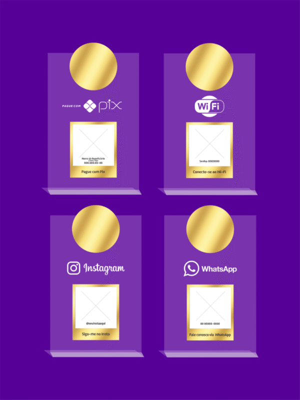 Display 1 QR Code Linha Corporativo - Imagem 2