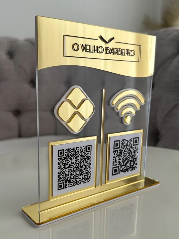 Display 2 QR Code Linha Dueto - Imagem 4