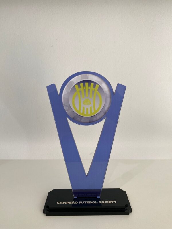 Troféu em acrílico personalizado a laser com impressão UV - Imagem 8